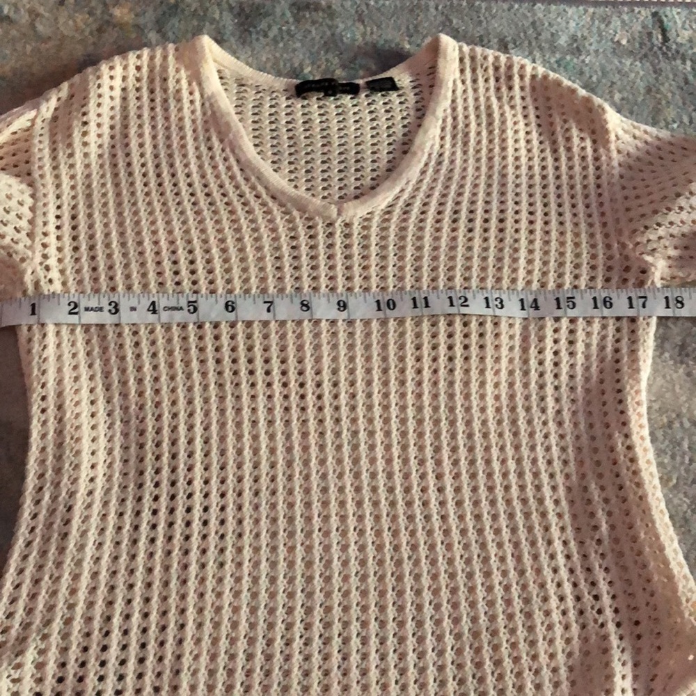 Jeanne Pierre Open Knit, Cream Seeater - Picture 6 of 8